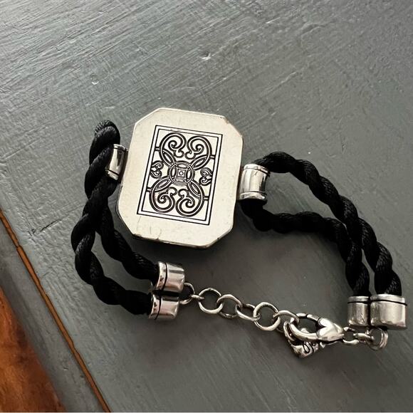 Brighton Black & Silver Tone Bracelet - Picture 5 of 8